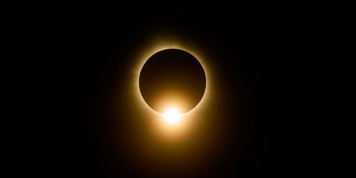 Diamond ring solar eclipse
