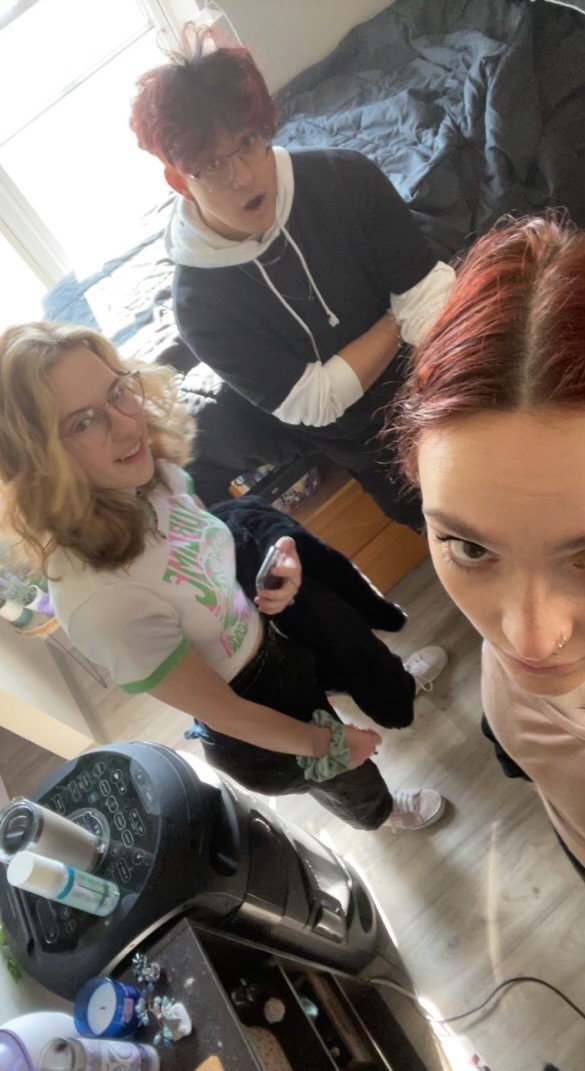 Grace Hillman Keagan Jaravata and Annie Brennan